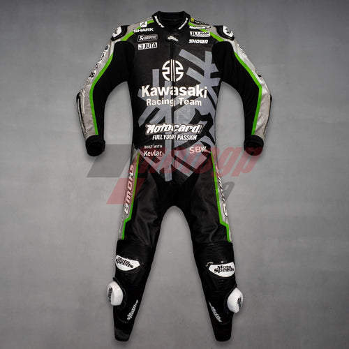 Alex Lowes Black Riding Suit Kawasaki Jerez Test 2022