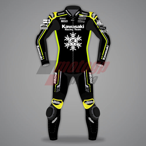 Alex Lowes Kawasaki Leathers 1 Piece Winter Test 2023 SBK