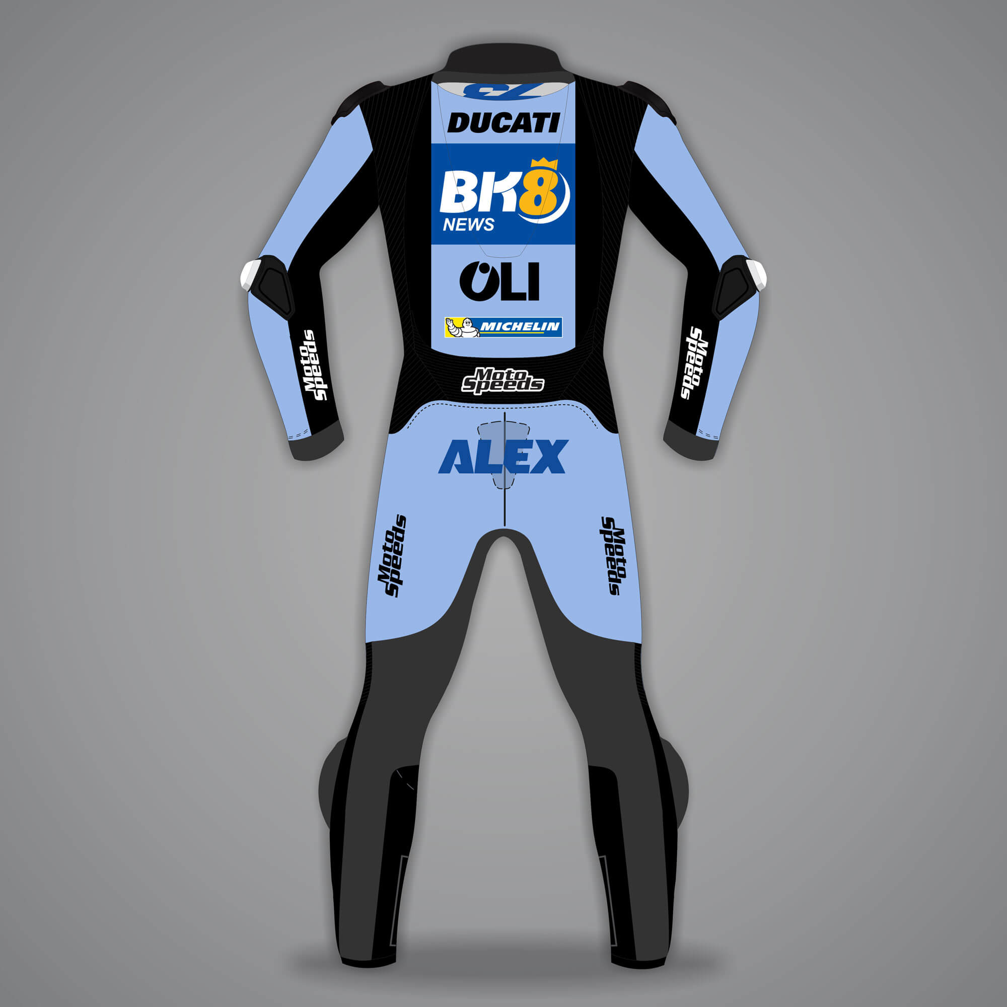 Alex Marquez Ducati Gresini Motorcycle Leathers MotoGP 2026