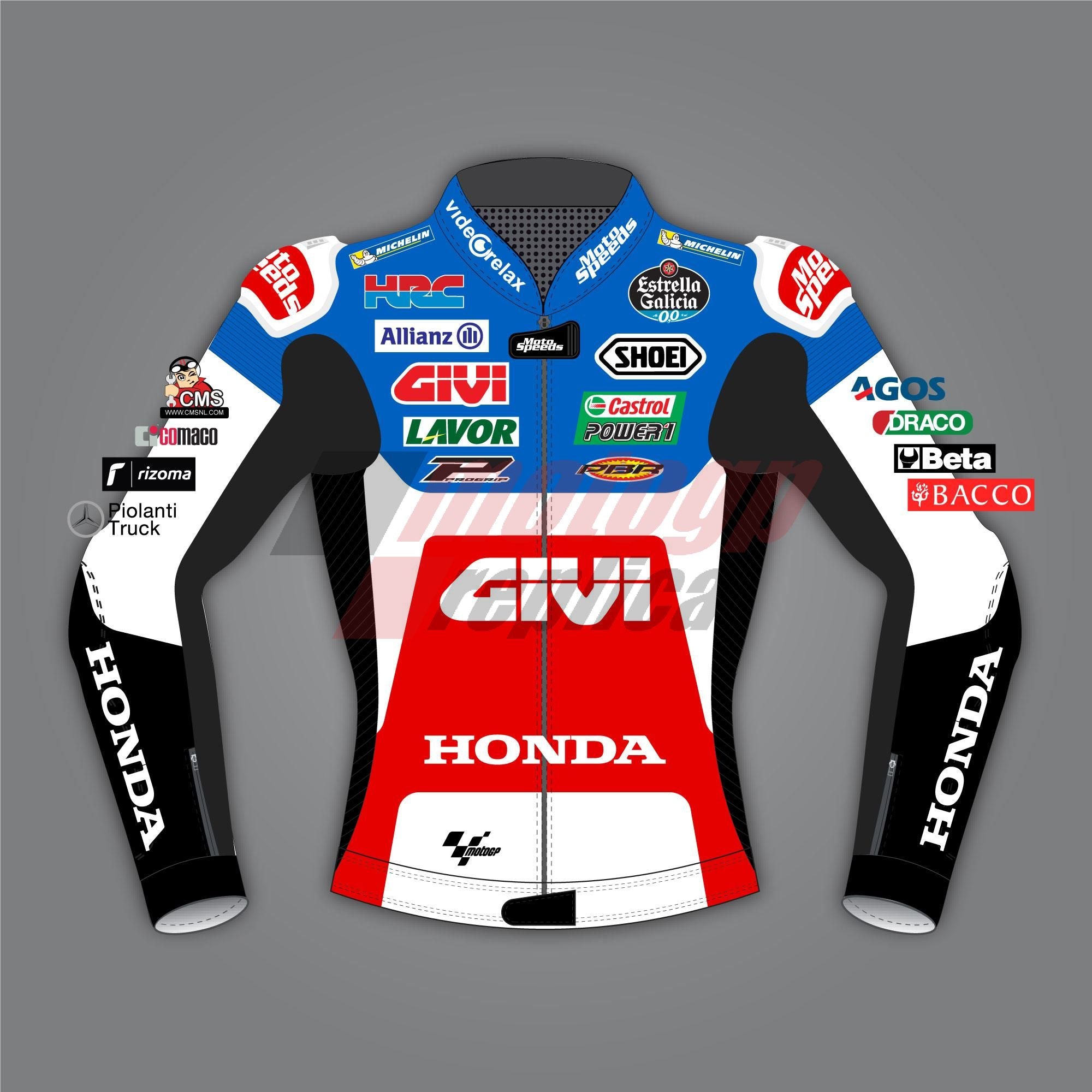 Alex Marquez Honda Castrol Jacket MotoGP 2021