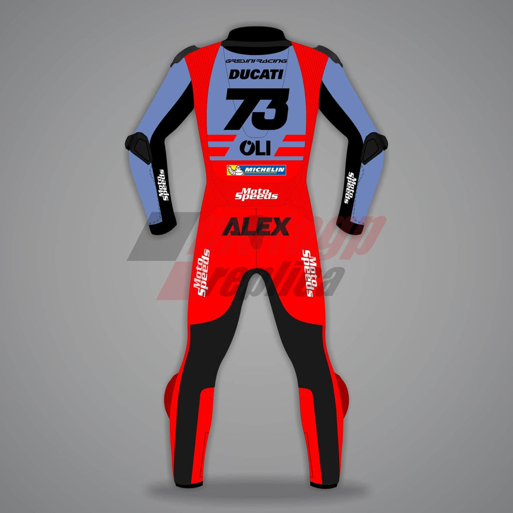 Alex Marquez leathers