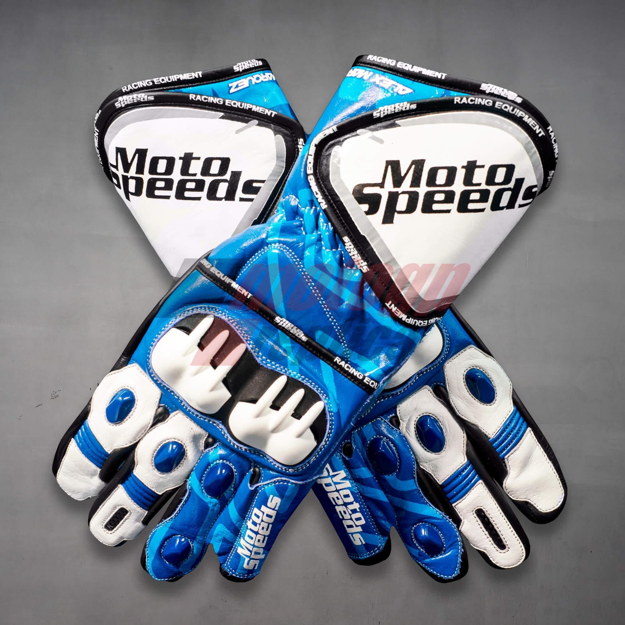 Alex Marquez Protective Motorcycle Gloves 2022