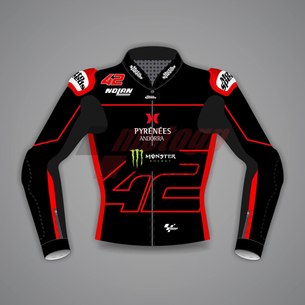 Alex Rins Black And Red Motorcycle Jacket LCR Honda WT 2022