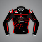 Alex Rins Black And Red Motorcycle Jacket LCR Honda WT 2022