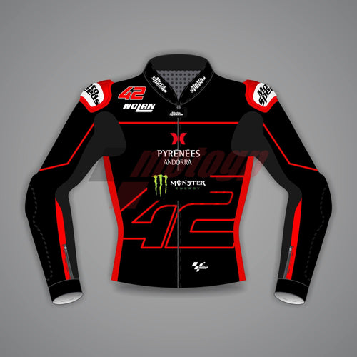 Alex Rins Black And Red Motorcycle Jacket LCR Honda WT 2022
