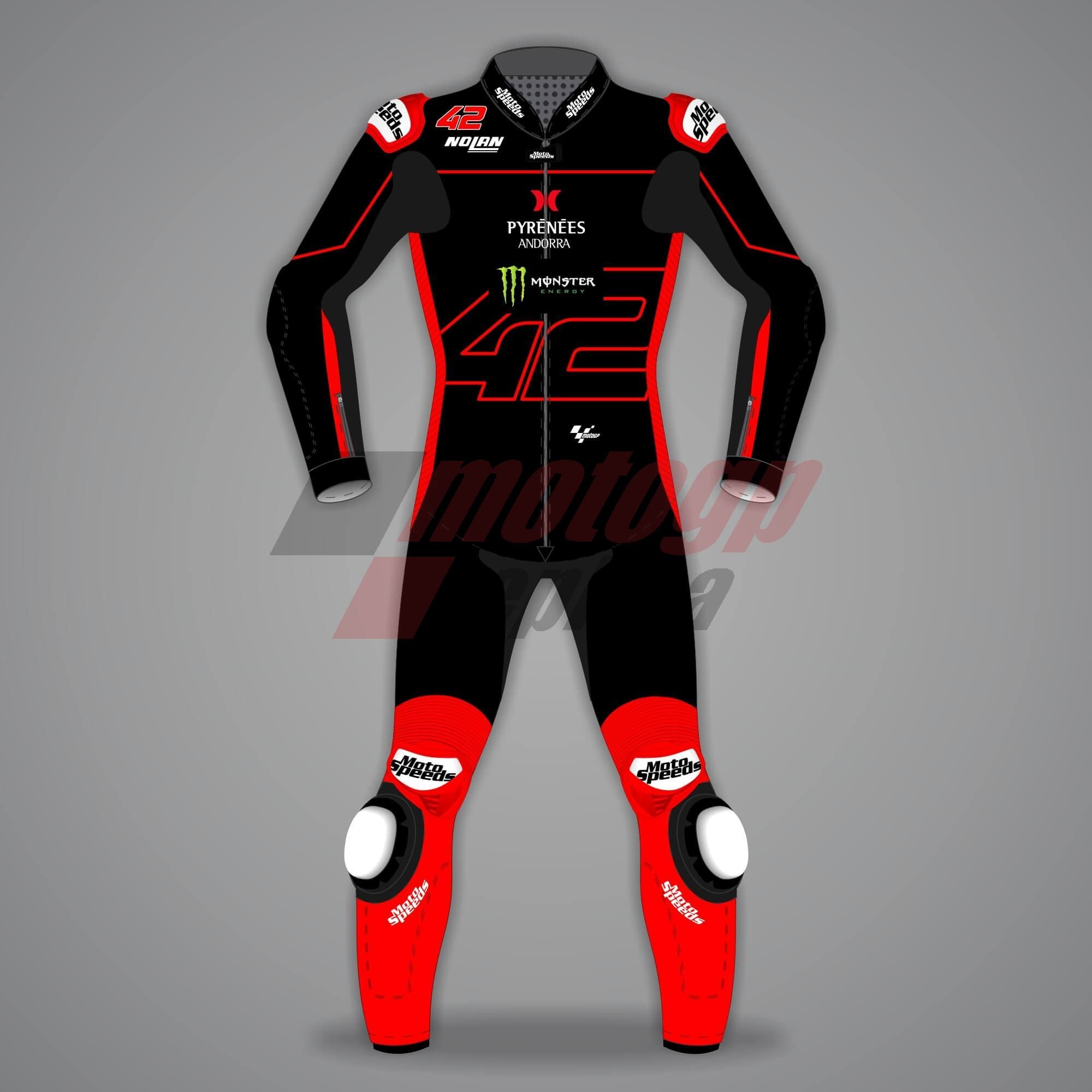 Alex Rins Motorcycle 1 Piece Suit LCR Honda Winter Test 2022