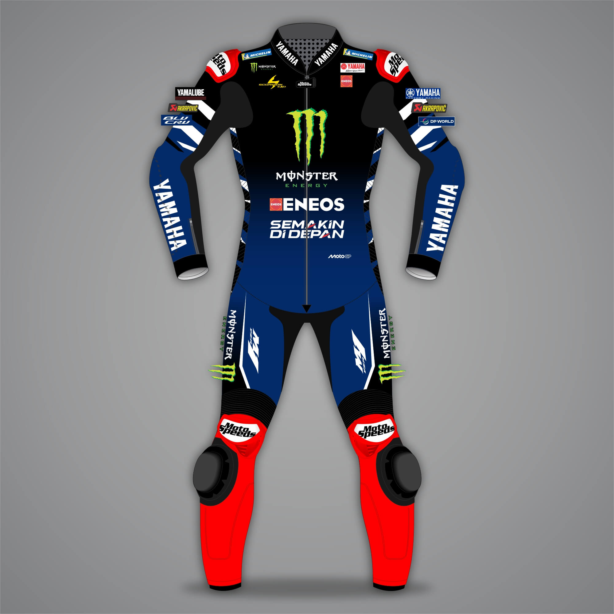Alex Rins Suit Monster Energy Yamaha MotoGP 2026