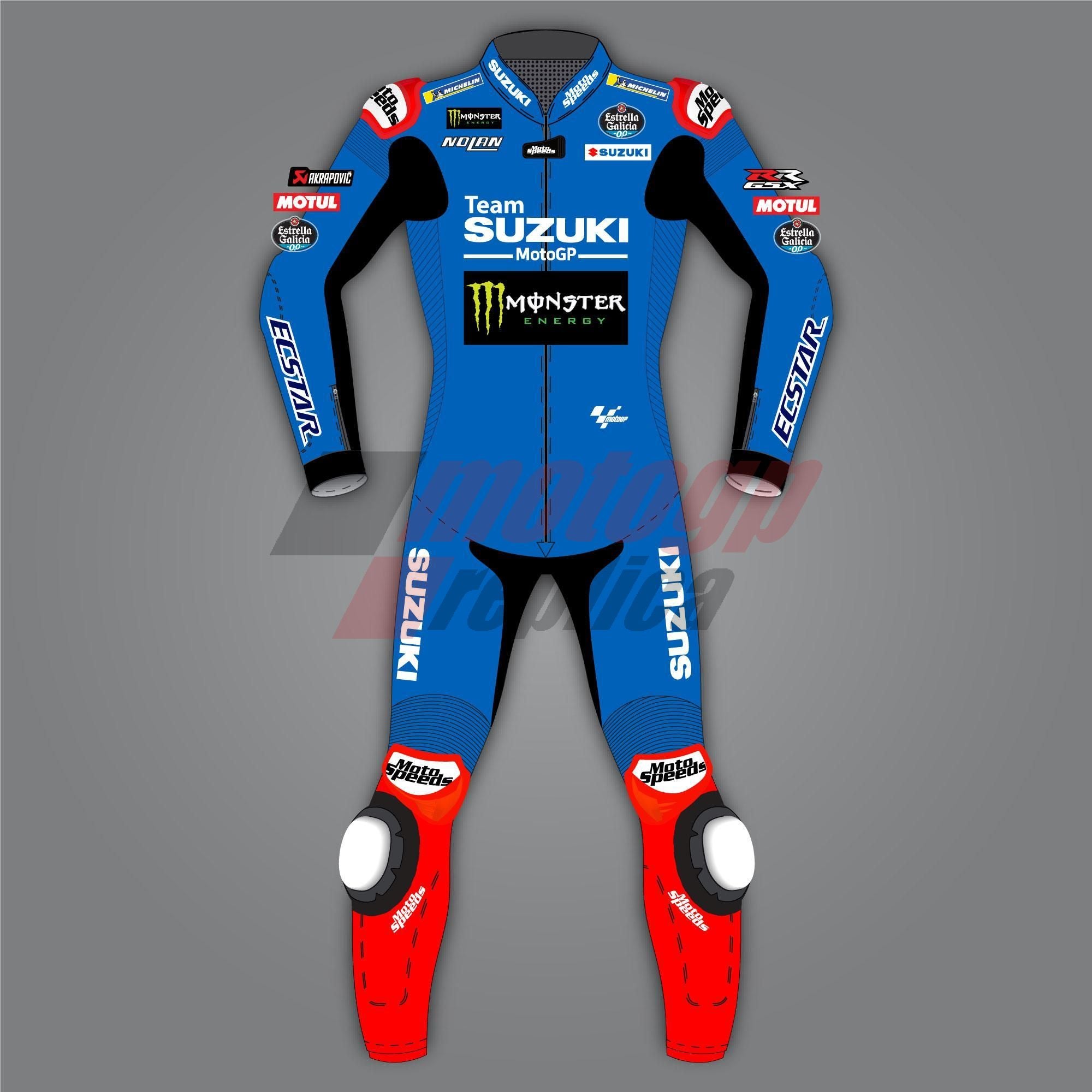 Alex Rins Suzuki Bike Leathers MotoGP 2022