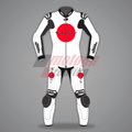Aleix Espargaro All White Motorcycle Suit Winter Test 2024