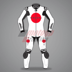 Aleix Espargaro All White Motorcycle Suit Winter Test 2024