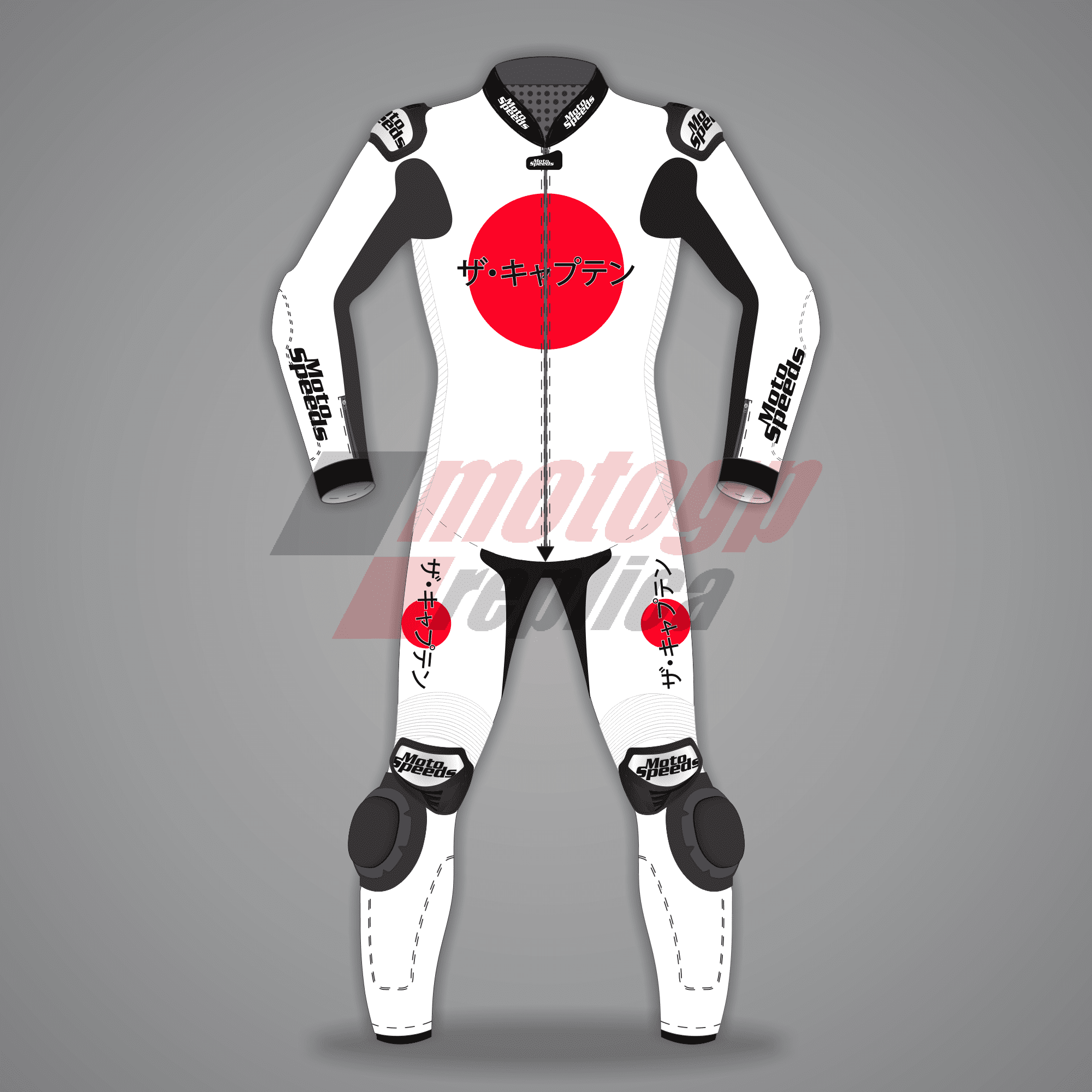 Aleix Espargaro All White Motorcycle Suit Winter Test 2024