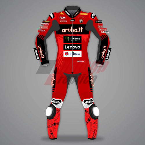 Alvaro Bautista Ducati One Piece Motorcycle Tracksuit SBK 2024