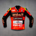 Alvaro Bautista Ducati Red Leather Jacket WSBK 2023