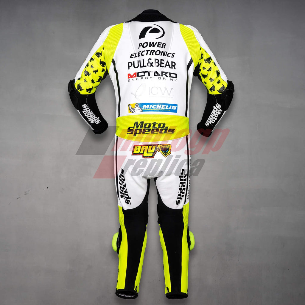 White Racing Suit