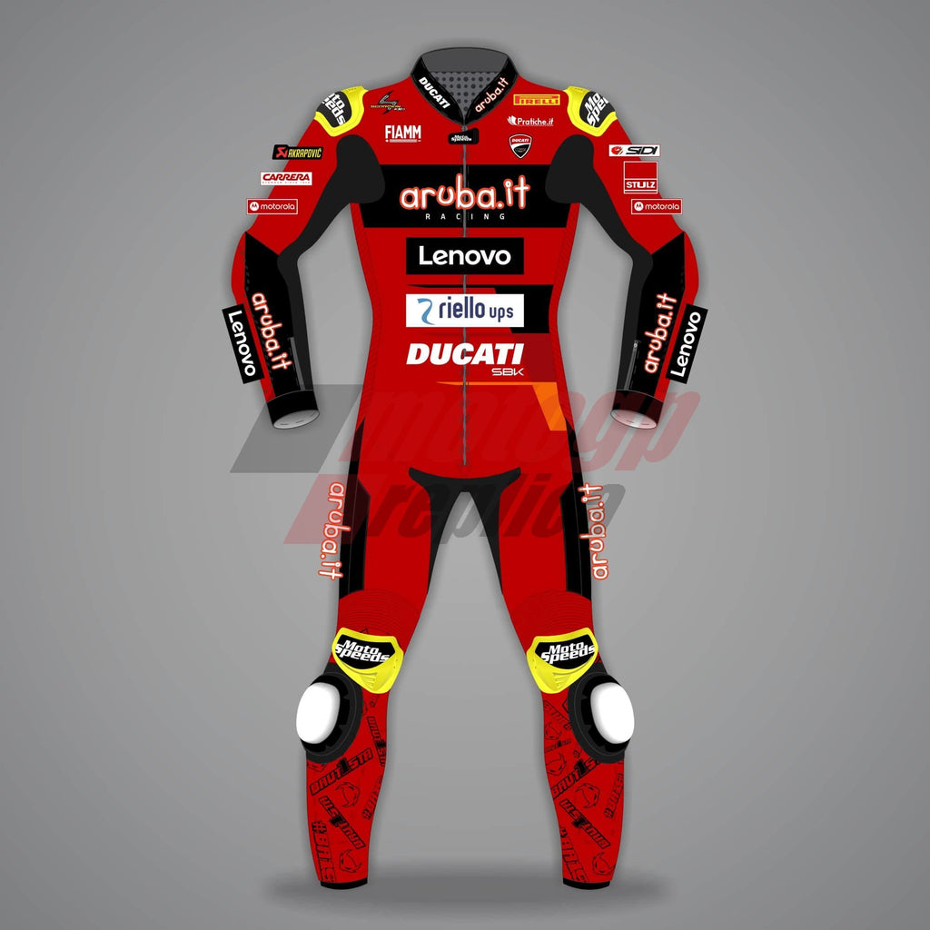 Alvaro Bautista Safety Racing Suit Ducati WSBK 2023