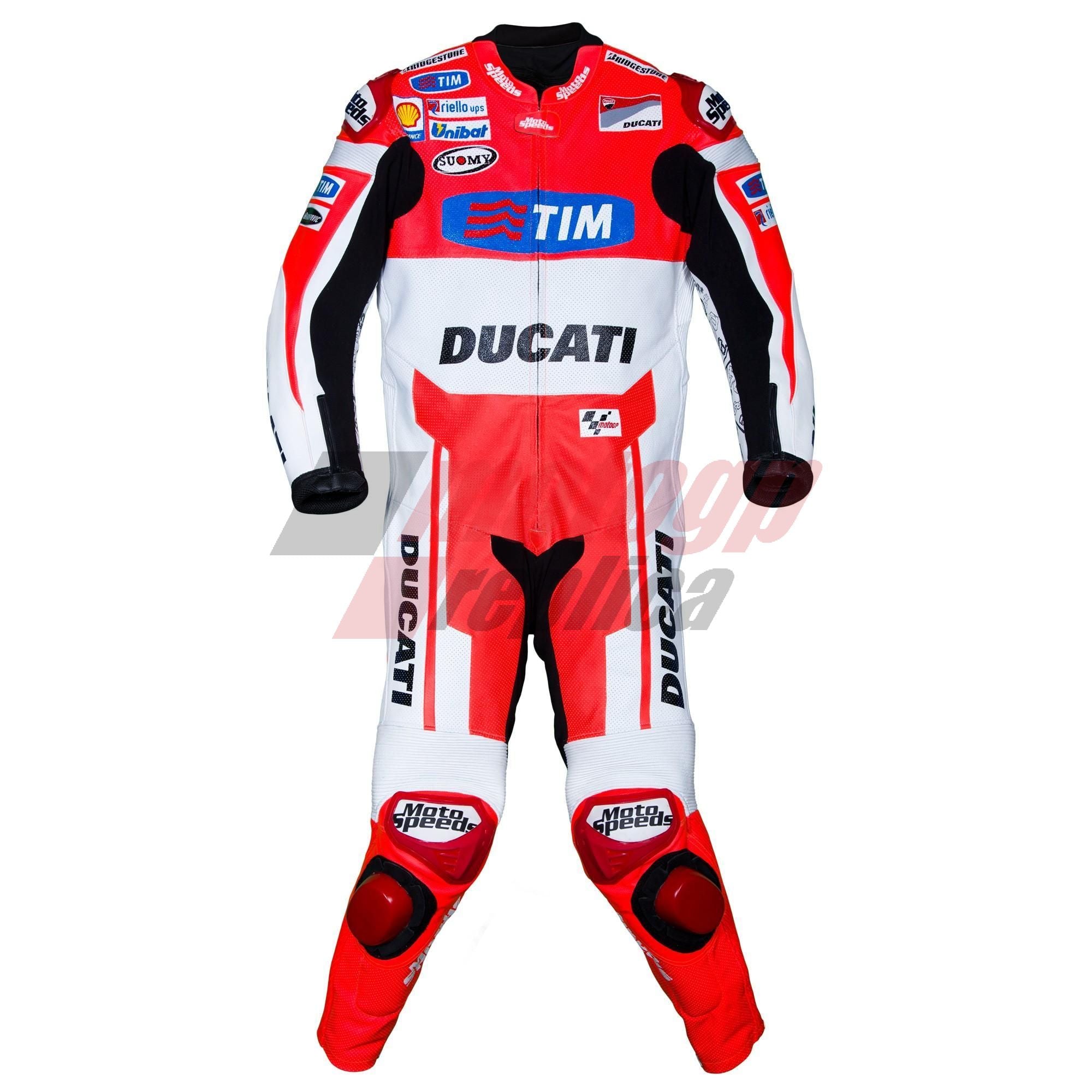Andrea Dovizioso Ducati MotoGP 2015 Leathers