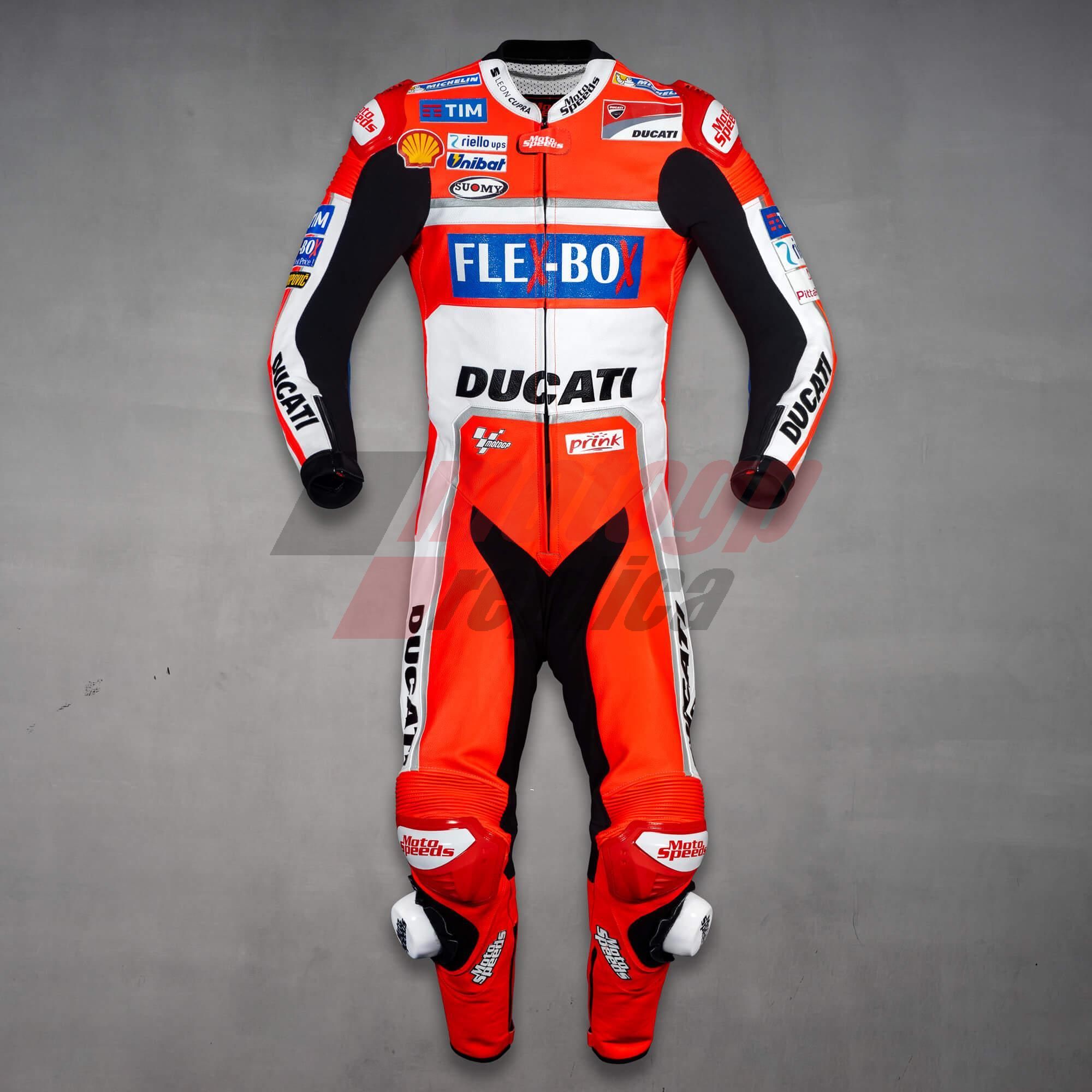 Andrea Dovizioso Ducati MotoGP 2017 Leather Suit