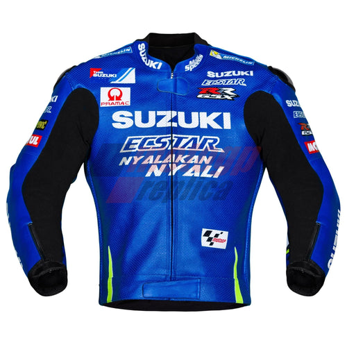 Andrea Iannone Suzuki MotoGP 2017 Leather Jacket