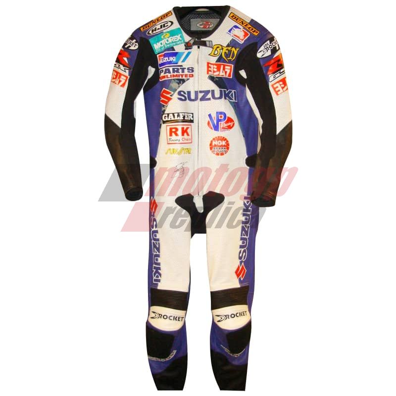 Ben Spies Suzuki Leathers 2006 AMA