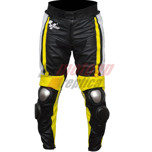 Ben Spies Yamaha Monster 2010 Leather Motorcycle Pants