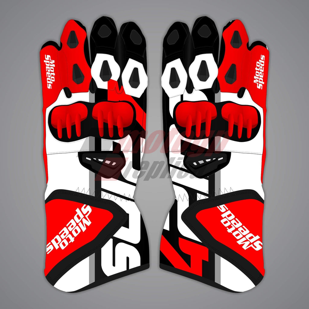 Alex Rins Best Leather Motorcycle Gloves MotoGP 2023