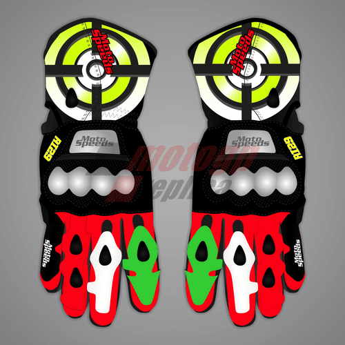 Andrea Iannone Best Motorcycle Gloves 2024-2025 SBK