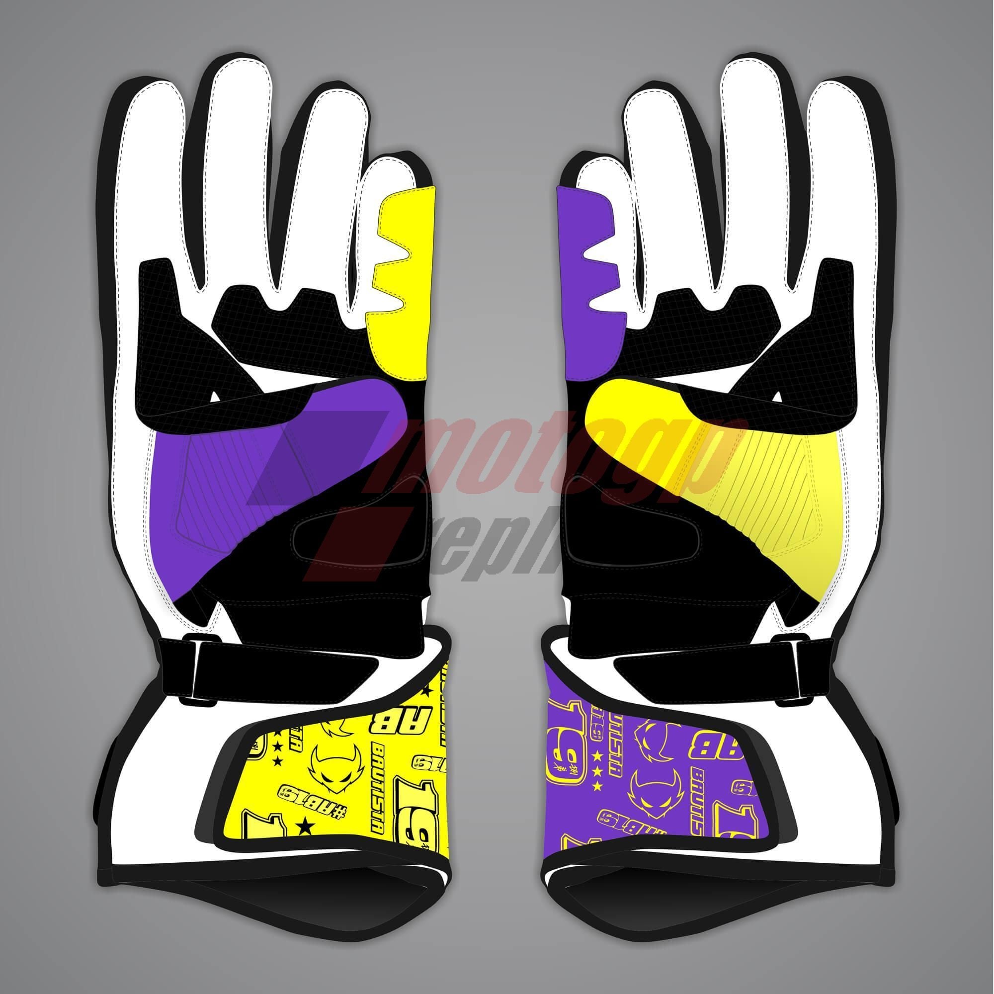 Alvaro Bautista gloves