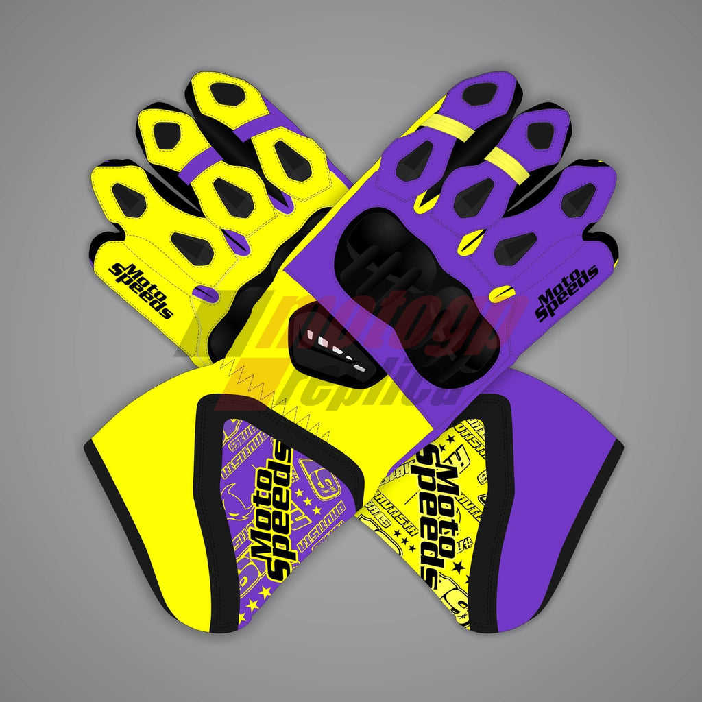 Bike Gloves Leather Alvaro Bautista SBK 2025