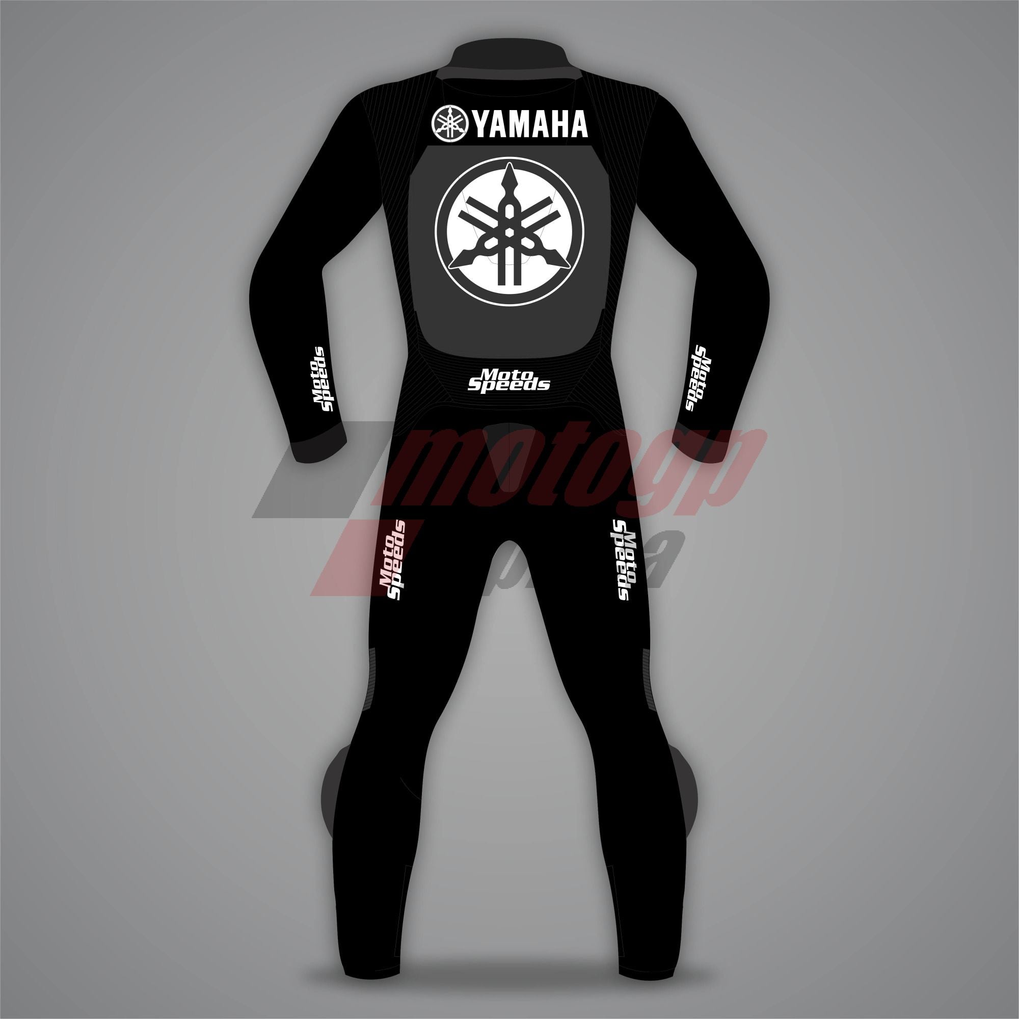 Black Motorcycle Leathers