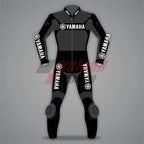 Yamaha Black Motorcycle Leathers