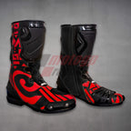 Franesco Bagnaia Black Red Moto Boots MotoGP 2023