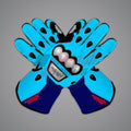 Blue Motorbike Gloves Raul Fernandez MotoGP 2025