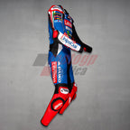 Blue Motorcycle Leathers