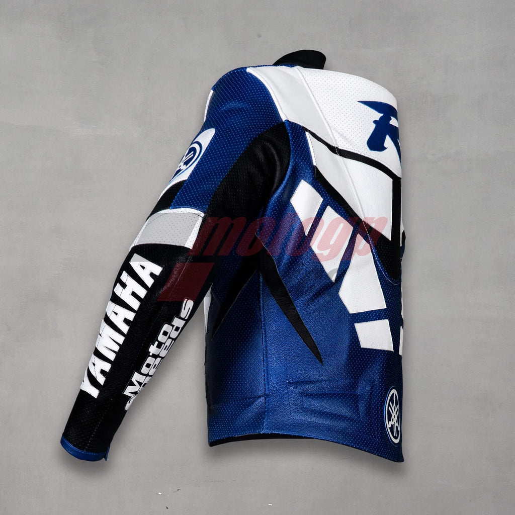 Yamaha R Jacket Motorcycle Blue