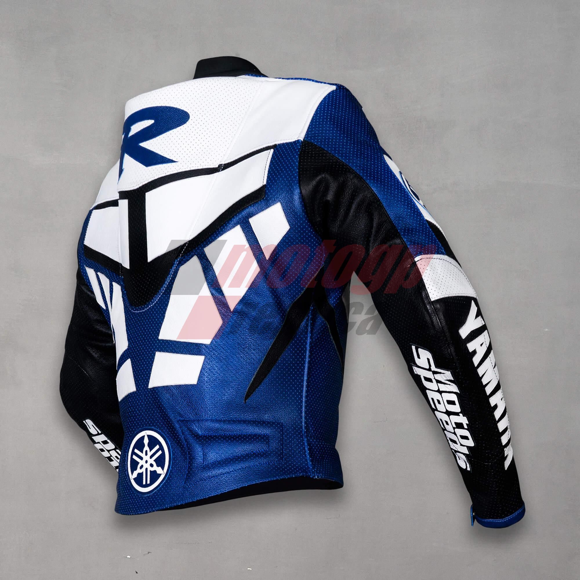 yamaha racing jacket blue