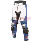 BMW Easy Ride Motorbike Leather Pants Leon Haslam