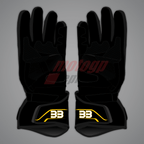 Black Biker Gloves