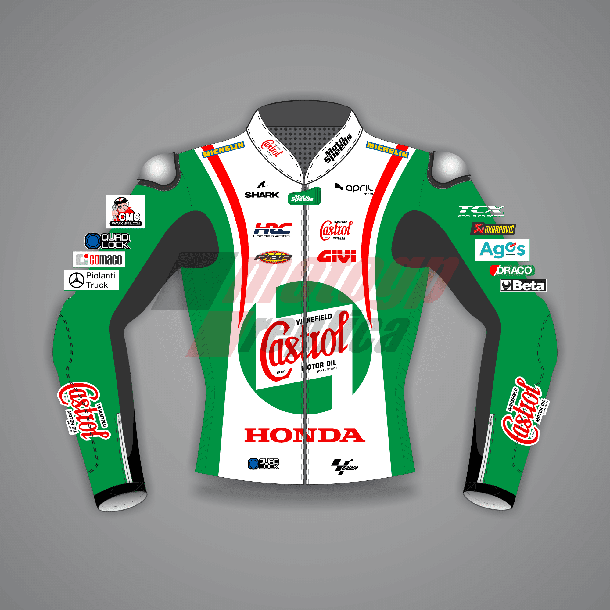 Johann Zarco Castrol Racing Jacket British GP 2024