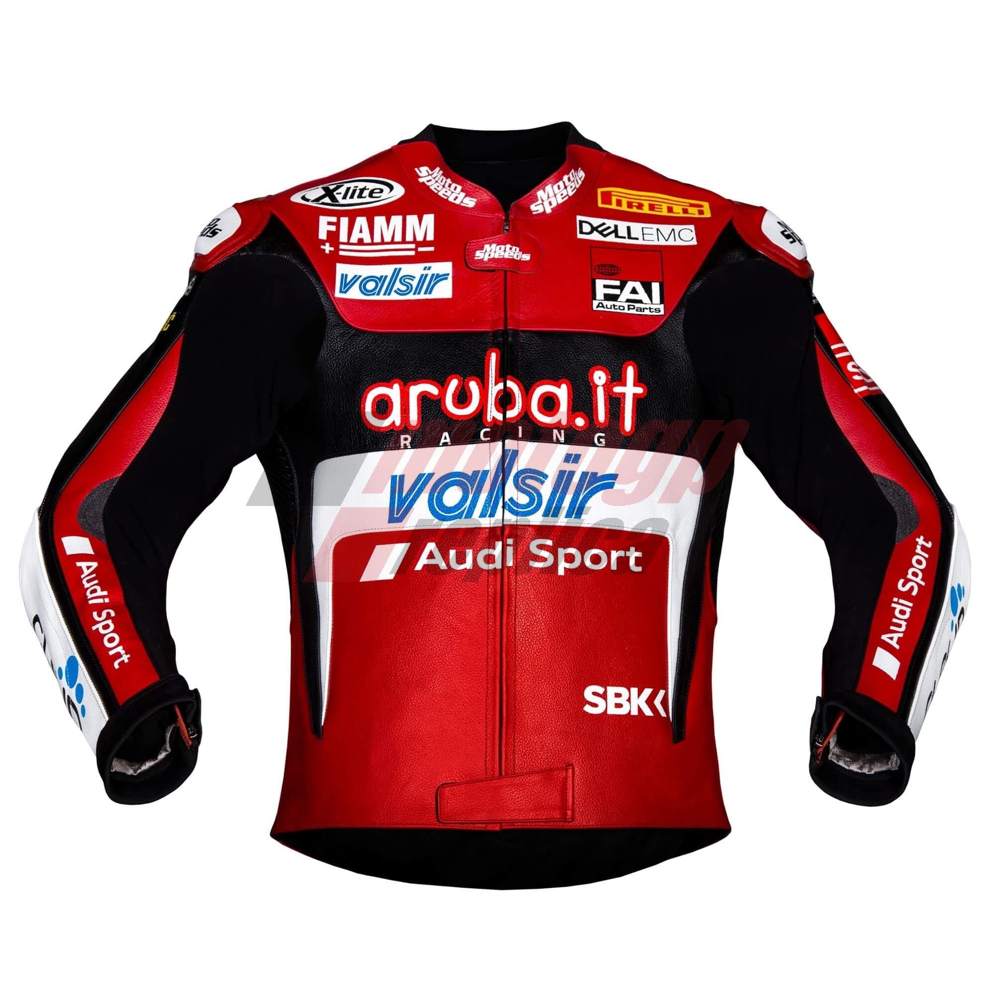 Chaz Davies Ducati Leather Jacket 2018 WSBK