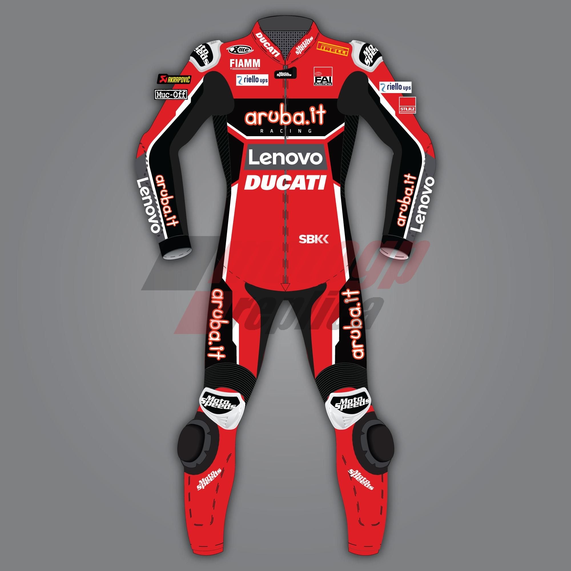 Chaz Davies Ducati Riding Suit WSBK 2020