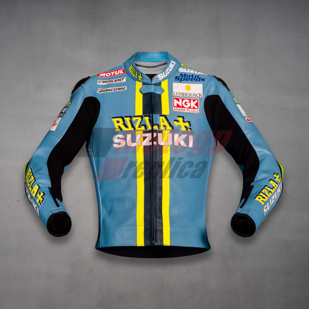 Chris Vermeulen Rizla Suzuki GSXR Racing Jacket MotoGP 2008