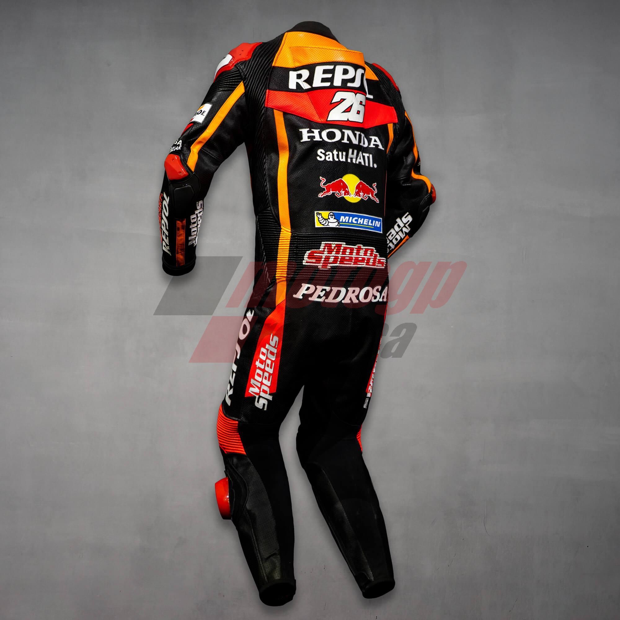 Black Motorcycle Suits Dani Pedrosa 26