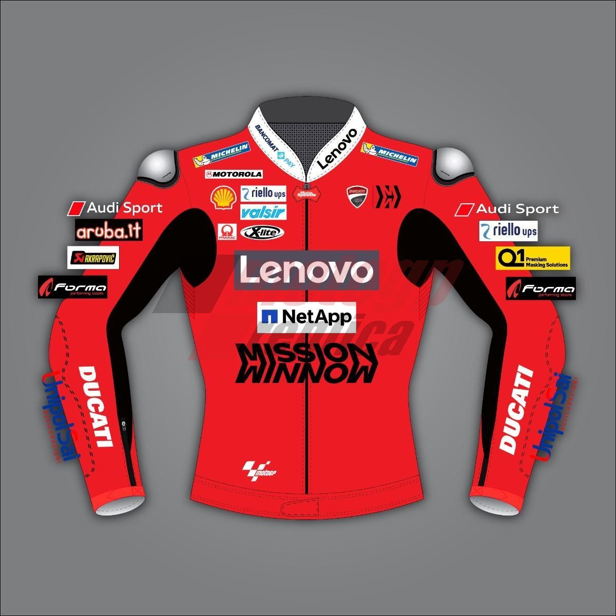 Danilo Petrucci Ducati Motorcycle Jacket MotoGP 2020