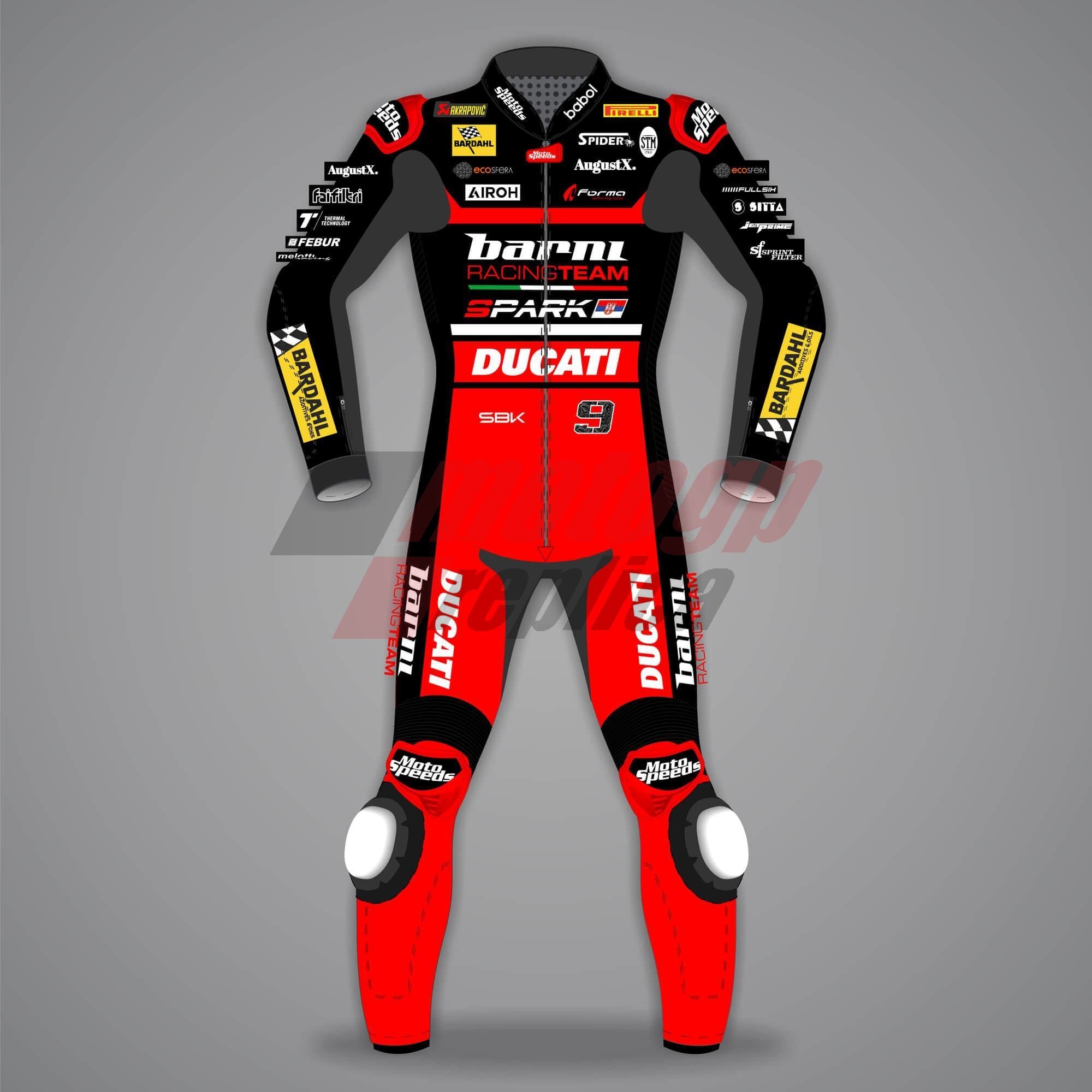 Danilo Petrucci Suit Ducati SBK 2025
