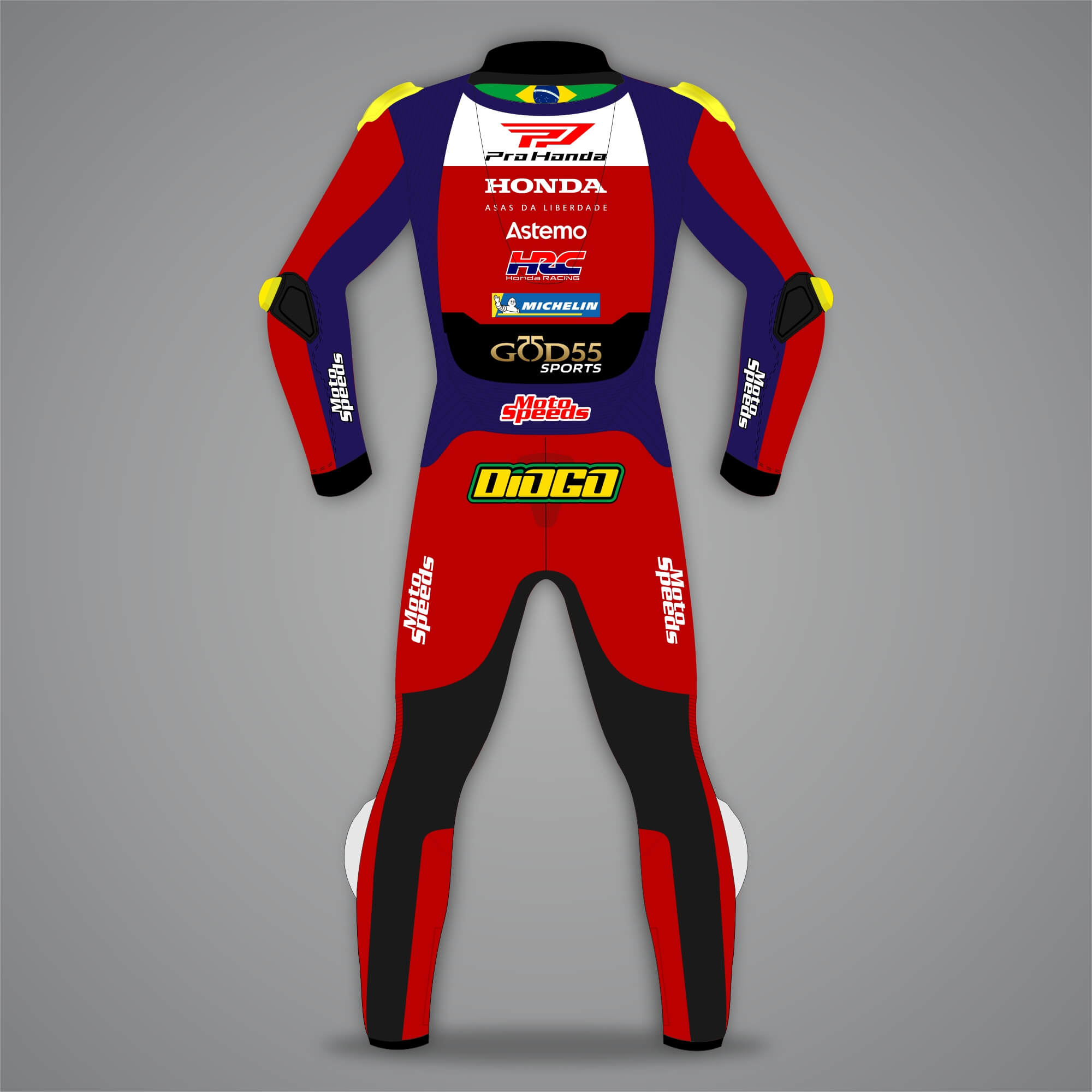 Diogo Moreira Suit Pro Honda LCR MotoGP 2026