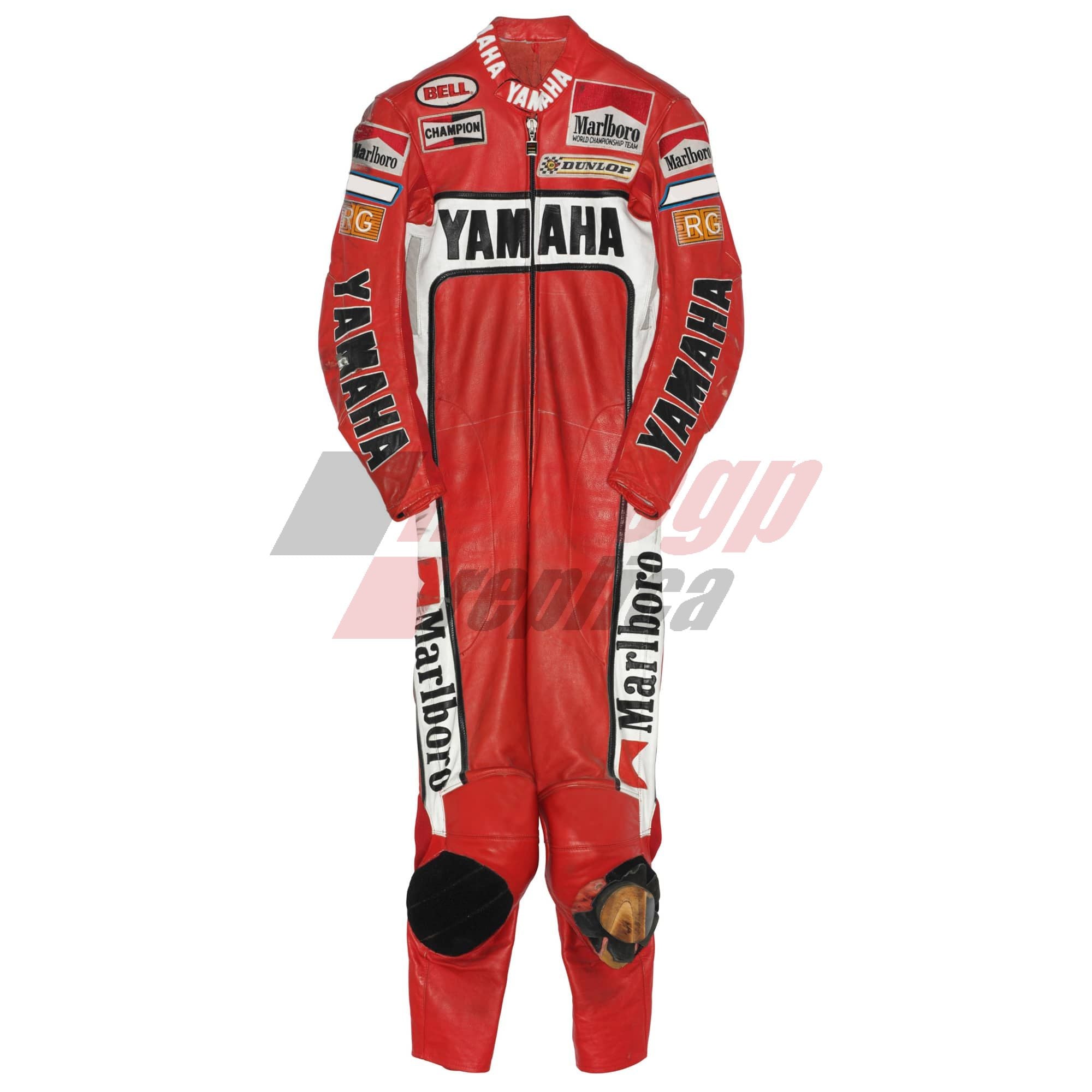 Eddie Lawson Yamaha Racing Leather Suit GP 1988