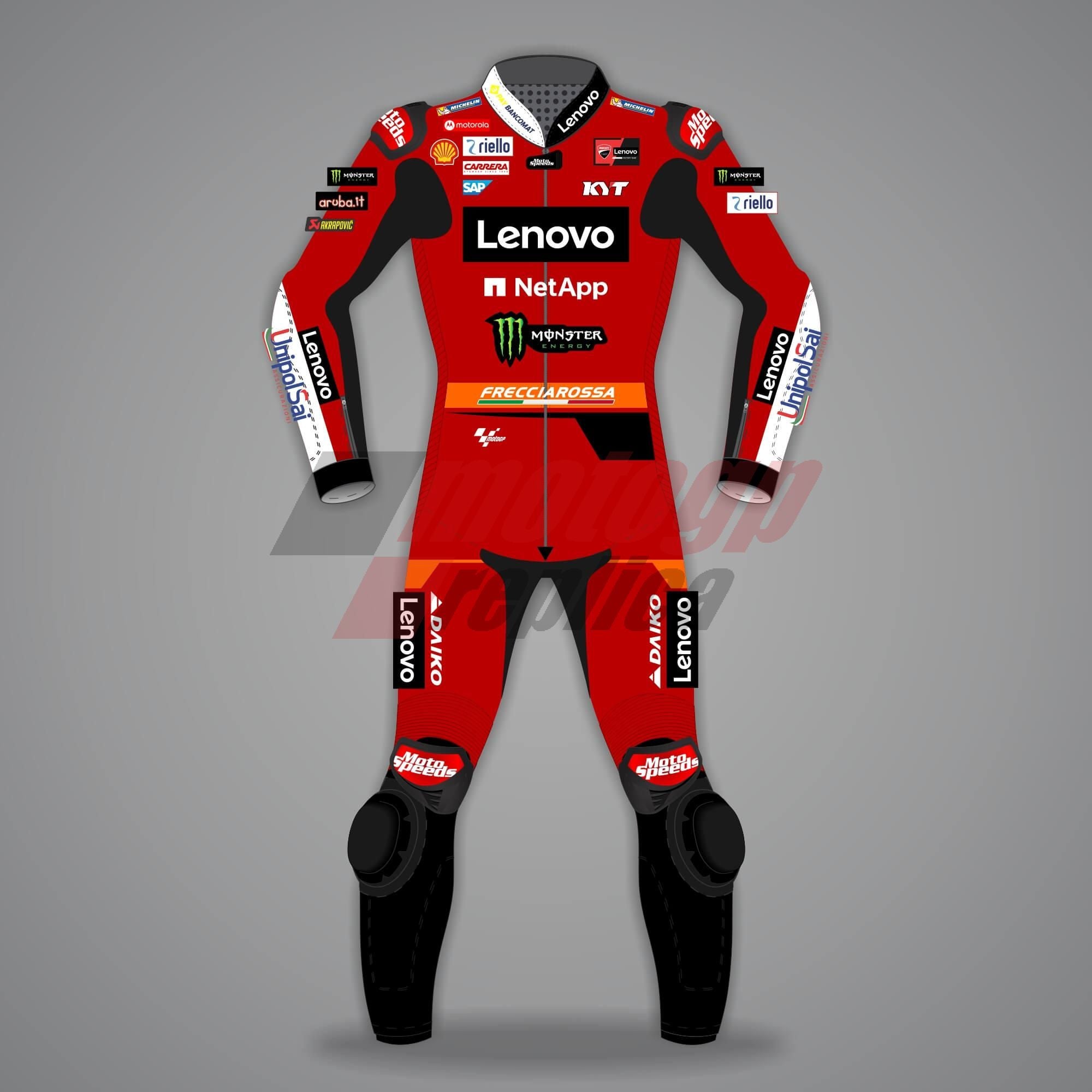 Enea Bastianini One Piece Race Leathers Ducati MotoGP 2023