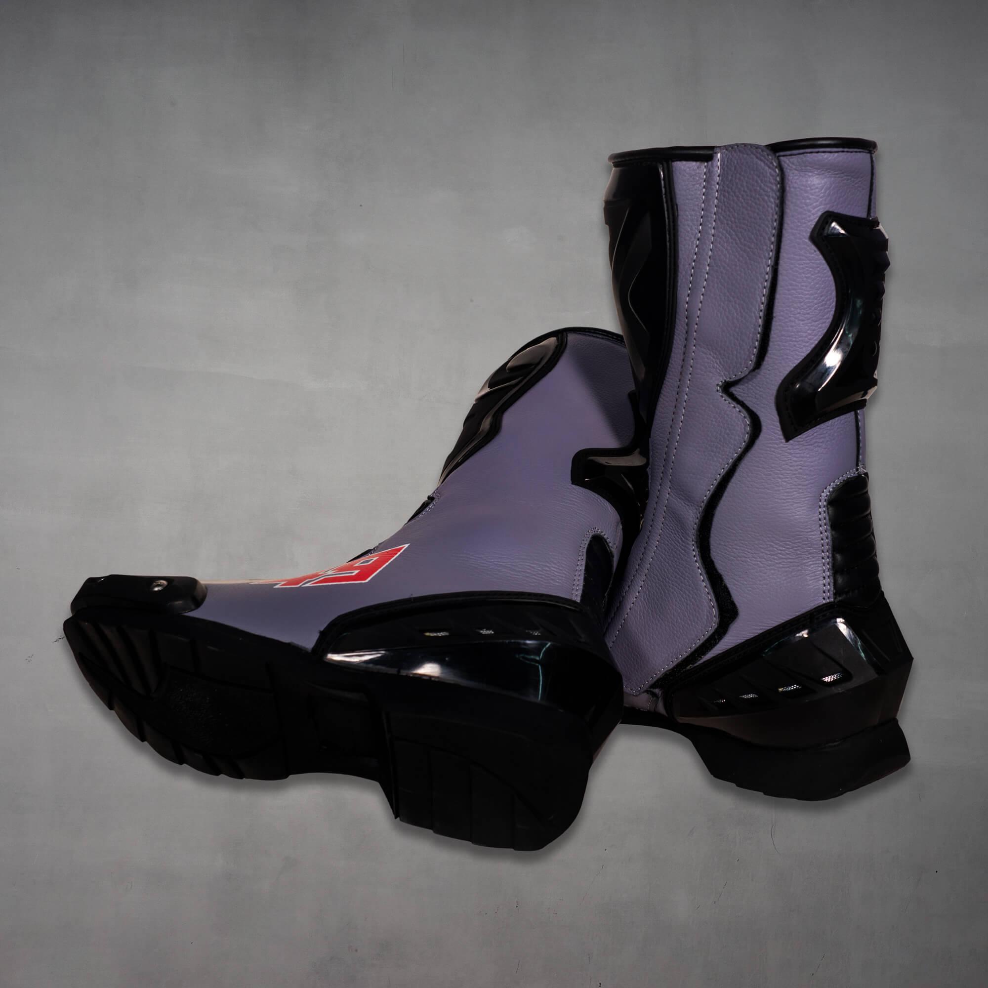 Fabio di Giannantonio Grey Motorcycle Boots MotoGP 2022