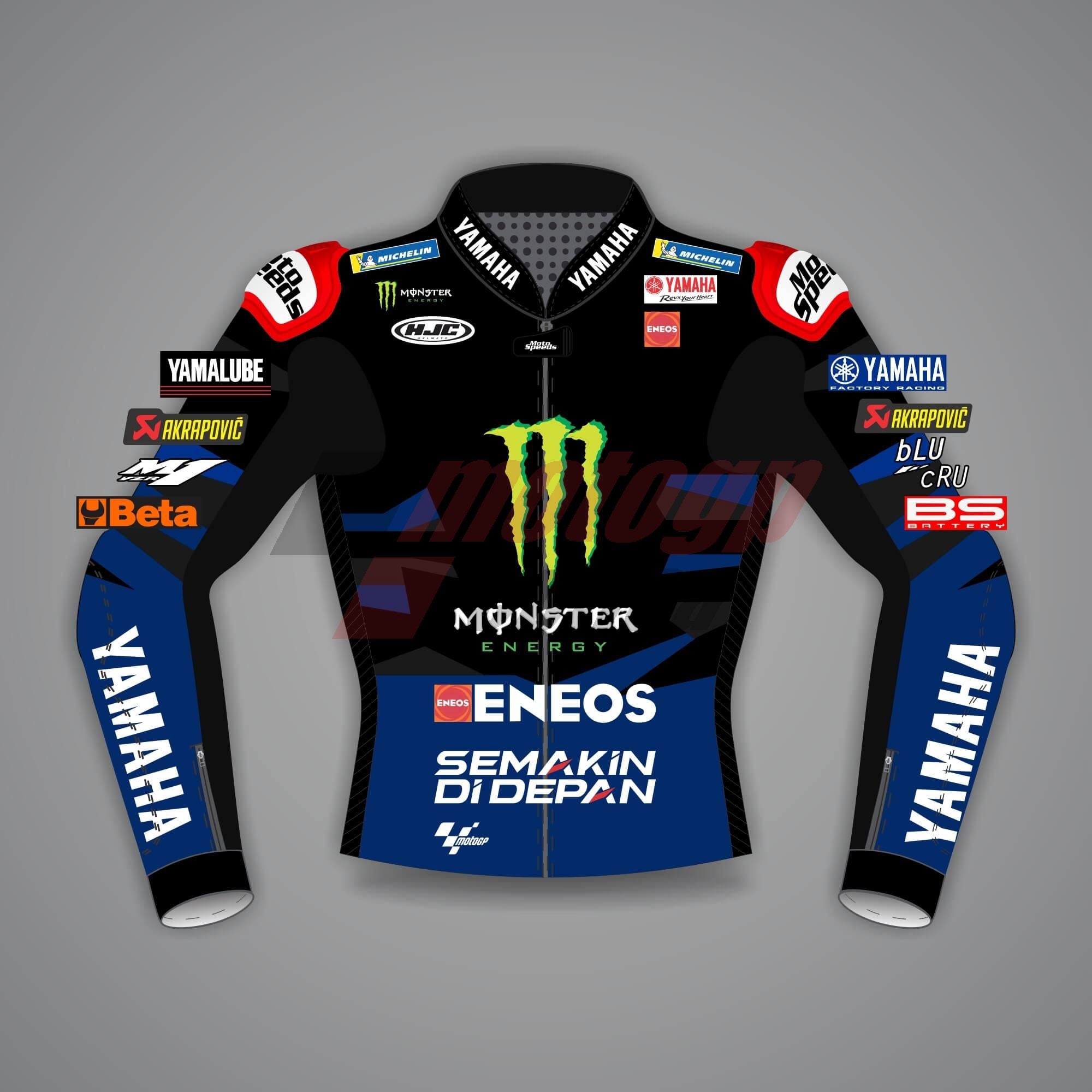 Fabio Quartararo Yamaha MotoGP Jacket 2024