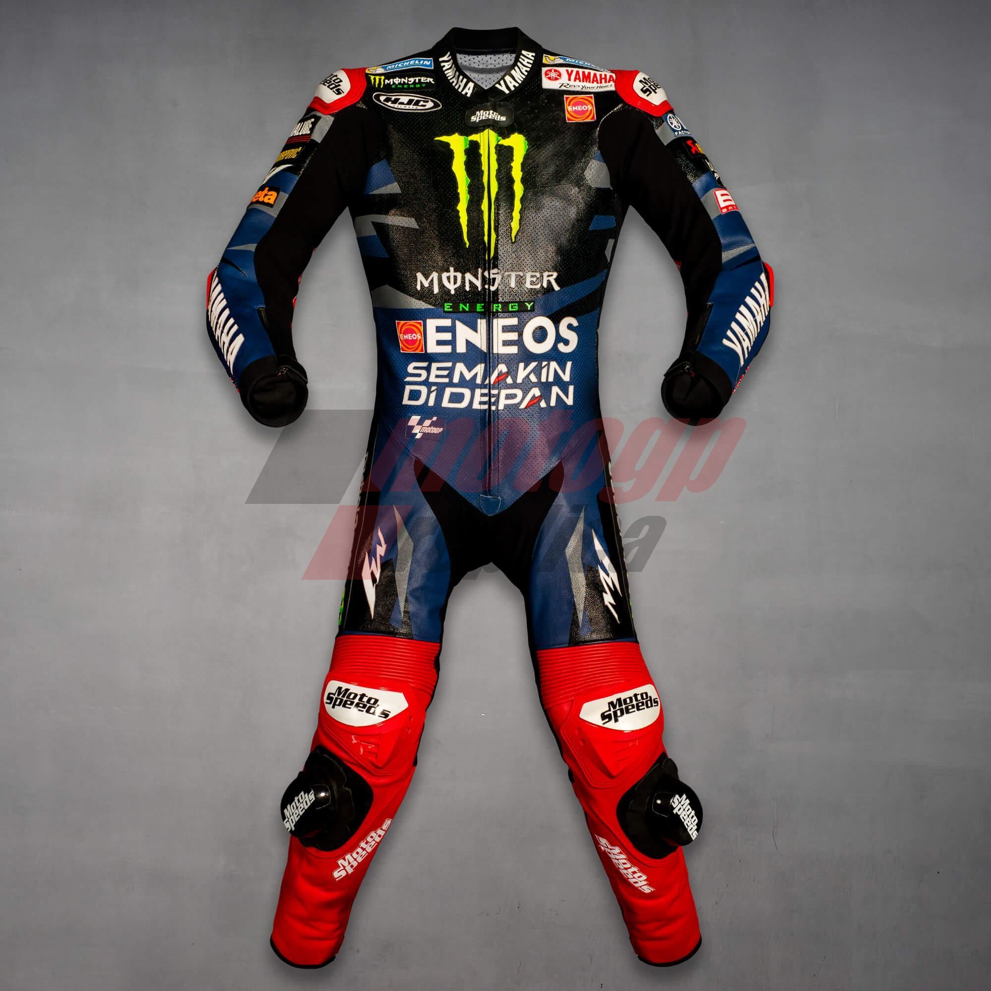 Fabio Quartararo Yamaha Motorcycle Track Leathers MotoGP 2023